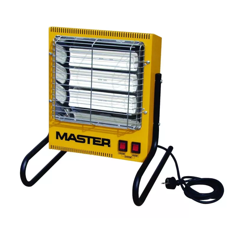 TS 3 A - Elektrické infračervené topidlo TS3A s max. výkonem 2,4 kW. Napětí 230V.