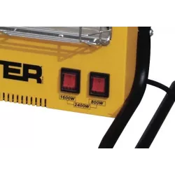 TS 3 A - Elektrické infračervené topidlo TS3A s max. výkonem 2,4 kW. Napětí 230V.