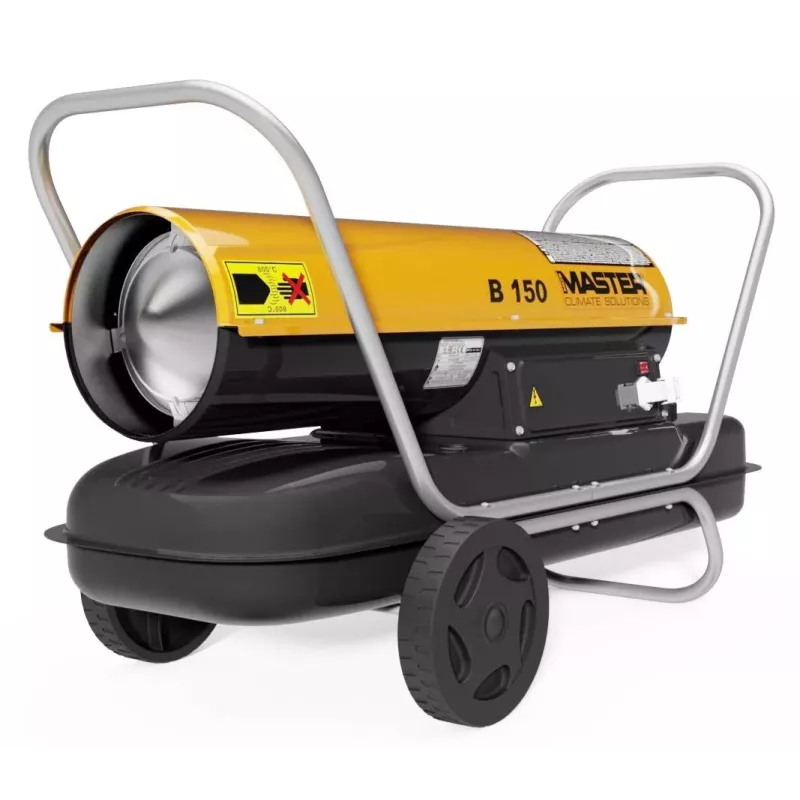 B 150 CED - Mobilní naftové topidlo B150CED s přímým spalováním o výkonu 44 kW.