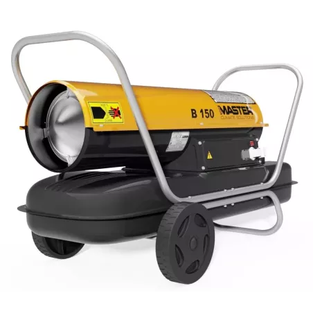 B 150 CED - Mobilní naftové topidlo B150CED s přímým spalováním o výkonu 44 kW.
