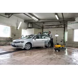 B 150 CED - Mobilní naftové topidlo B150CED s přímým spalováním o výkonu 44 kW.