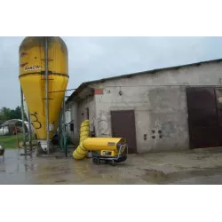 BV 290 E - Mobilní naftové topidlo s nepřímým spalováním o výkonu 85 kW.